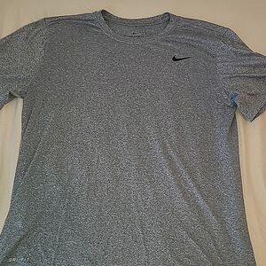 L Gray Nike Shirt